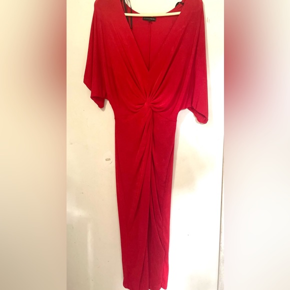 JLUXLABEL Deep Red Tiara Front Knot - Picture 2 of 3